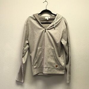 Gray Hoodie Sweatshirt
